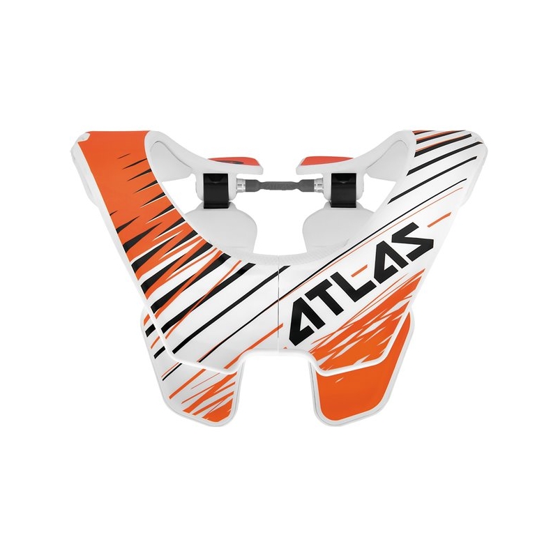 Stabilizator szyi Air Twister, ATLAS (biało/pomarańczowy)