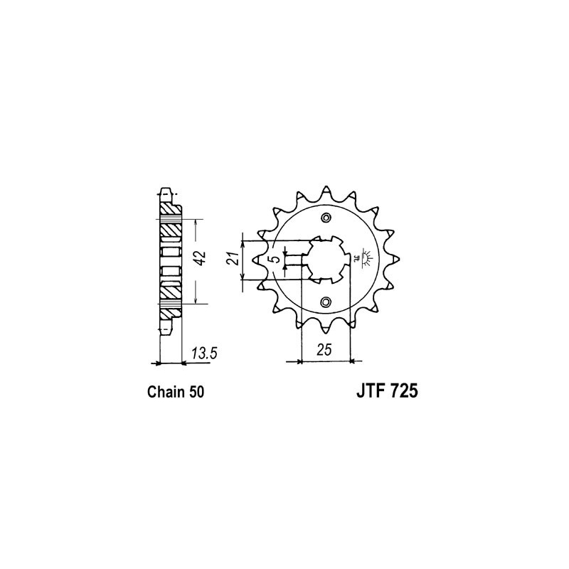 Front sprocket JT 15T, 530 wyprzedaż