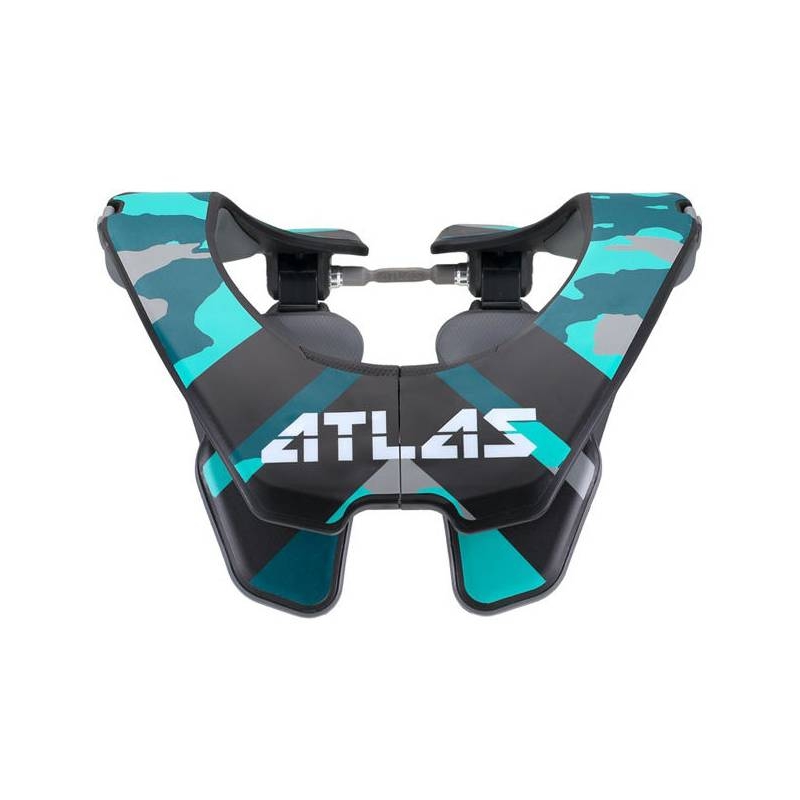 Prodigy Top Gun, ochraniacz kręgosłupa szyjnego dla dzieci ATLAS (camo/niebieski, rozmiar UNI)