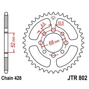 Rear sprocket JT JTR 802-32 32T, 428