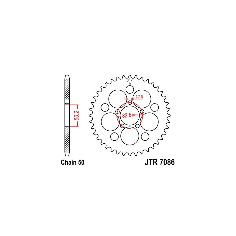 Rear sprocket JT 48T, 530 wyprzedaż
