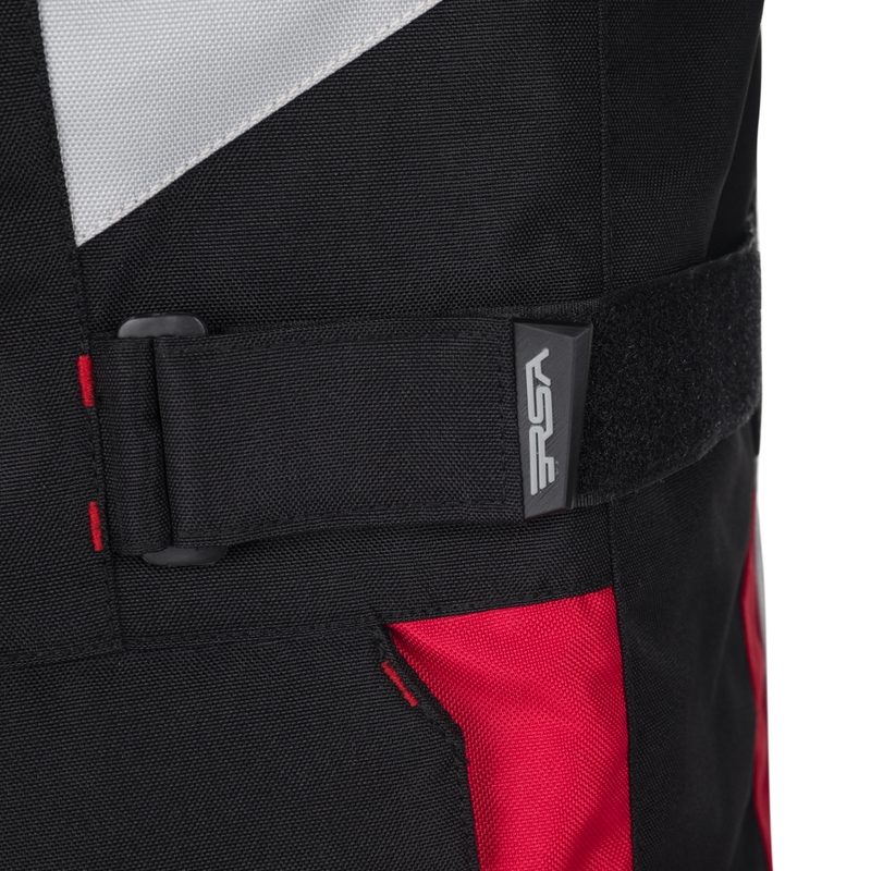 Kurtka motocyklowa damska RSA EXO 2 czarno-szaro-różowa