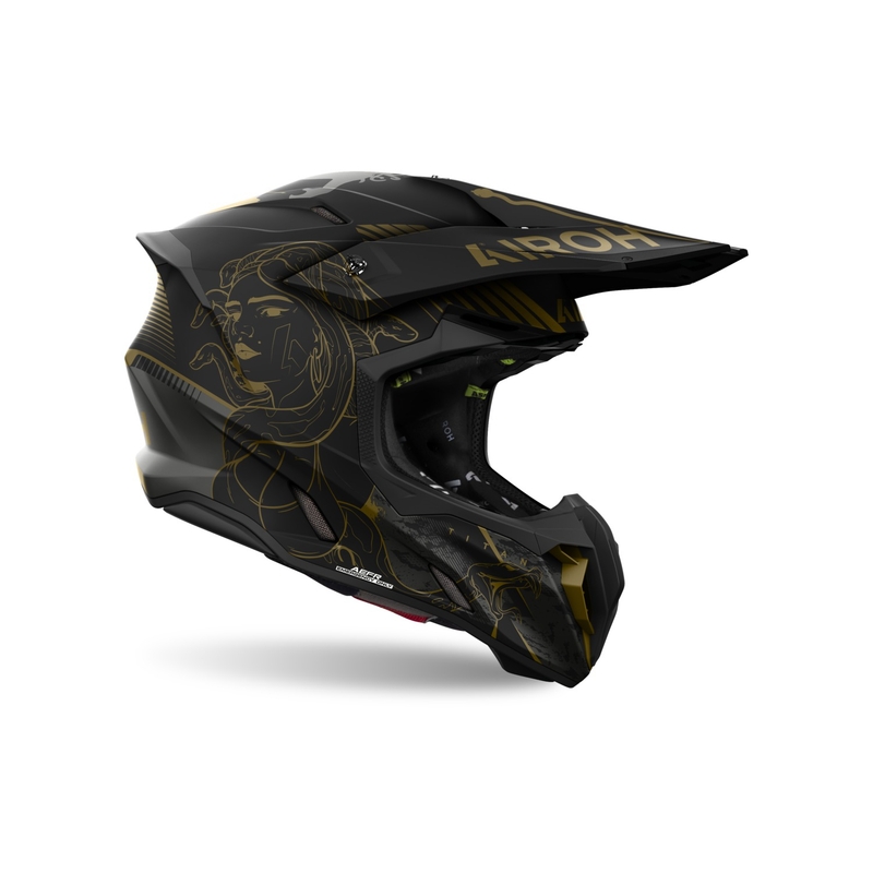 Kask motocrossowy Airoh Twist 3 Titan 2024 matowy