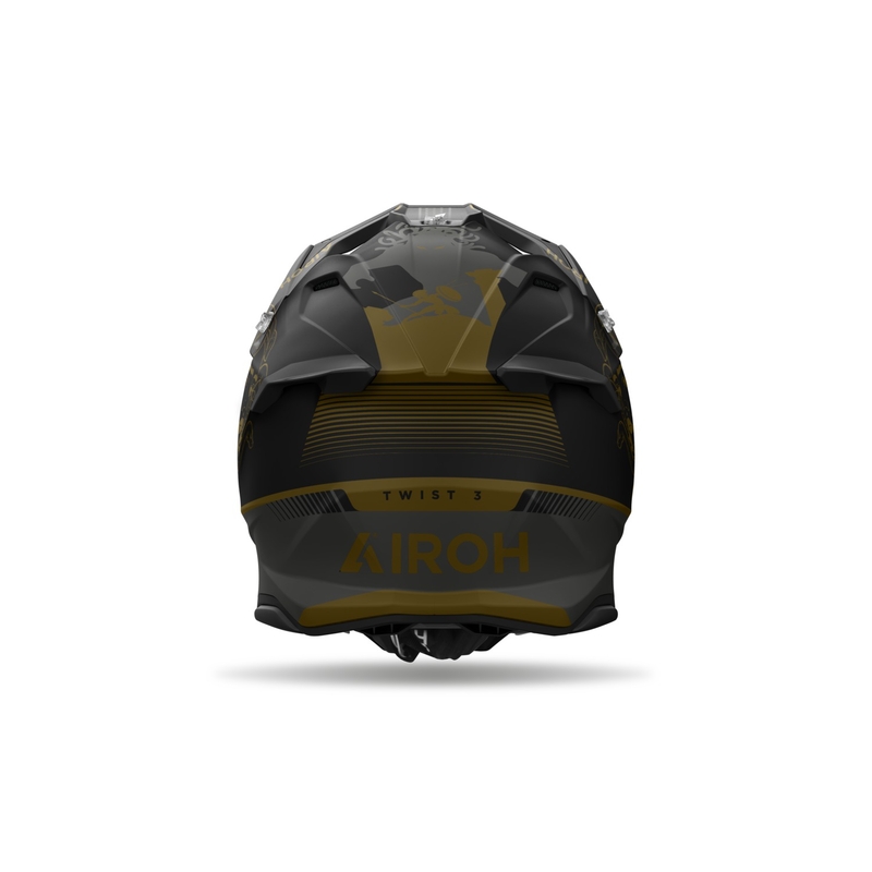 Kask motocrossowy Airoh Twist 3 Titan 2024 matowy
