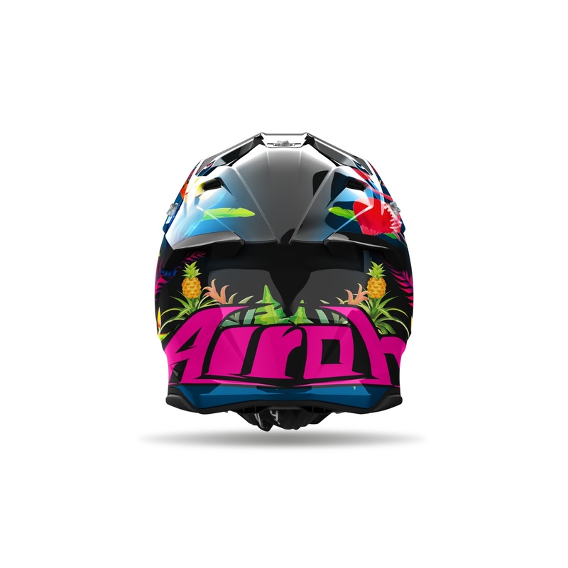 Kask motocrossowy Airoh Twist 3 Amazonia błyszczący