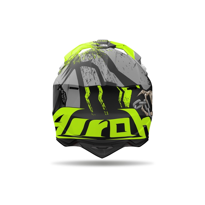 Kask motocrossowy Airoh Wraaap Darkness matowy