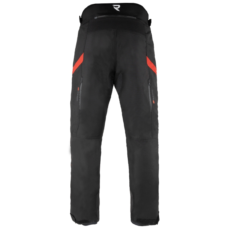 Spodnie motocyklowe Street Racer Vix czarno-czerwone