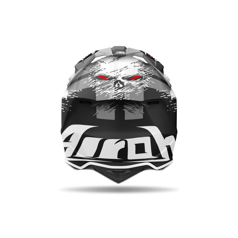 Kask motocrossowy Airoh Wraaap Demon 2024 matowy