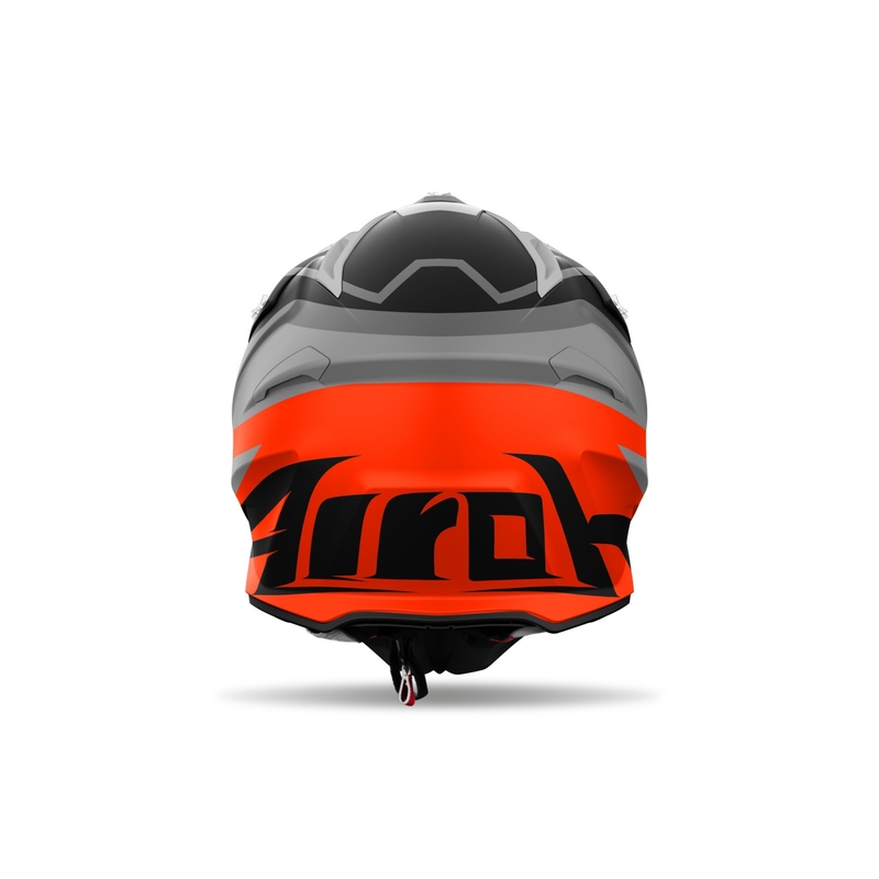 Kask motocrossowy Airoh Aviator Ace 2 Ground matowy pomarańczowy