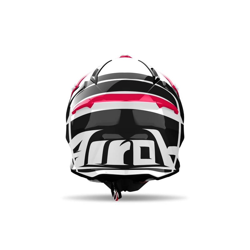 Kask motocrossowy Airoh Aviator Ace 2 Engine błyszczący czerwony