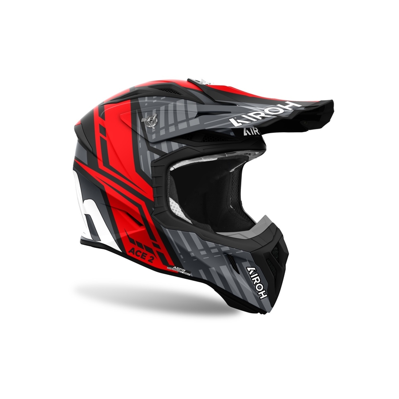 Kask motocrossowy Airoh Aviator Ace 2 Proud matowoczerwony