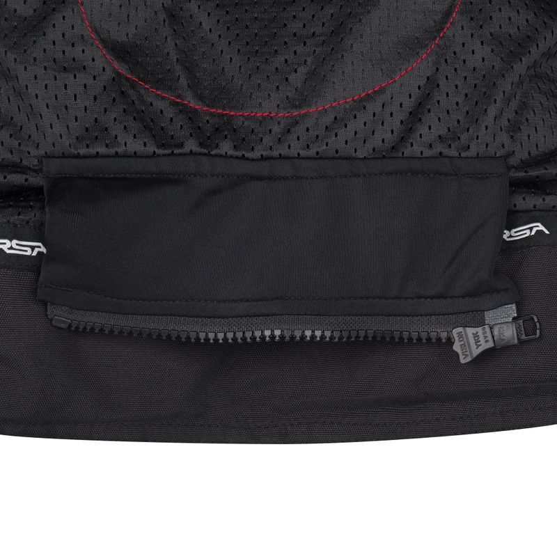 Kurtka motocyklowa damska RSA Bolt czarno-biała