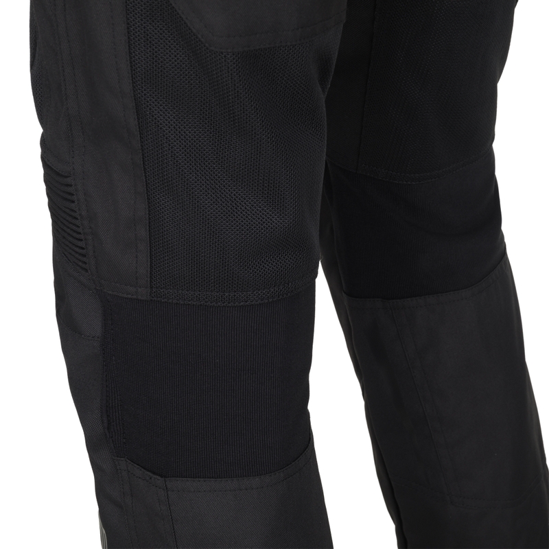 Damskie spodnie motocyklowe RSA Bolt czarno-białe
