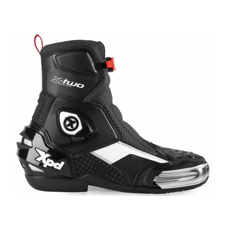 Buty motocyklowe XPD X-TWO czarno-białe
