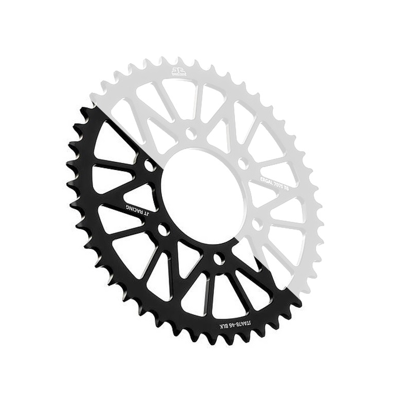 Rear ALU sprocket JT 42T, 525 Black wyprzedaż