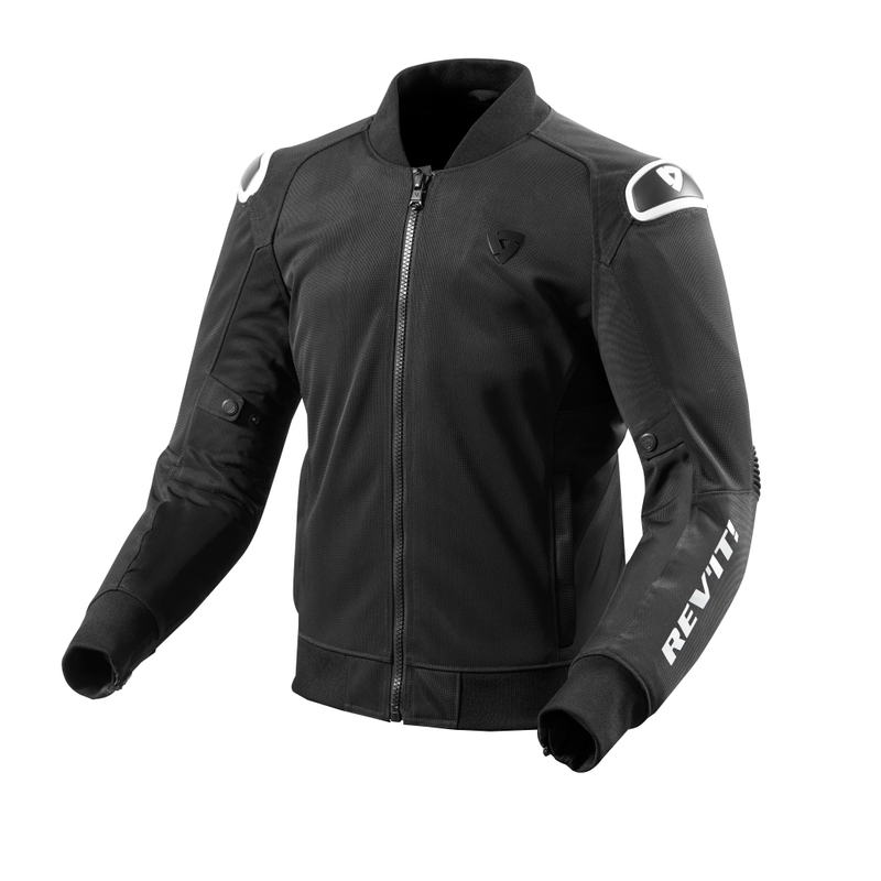 Kurtka motocyklowa Revit Traction czarno-biała wyprzedaż
