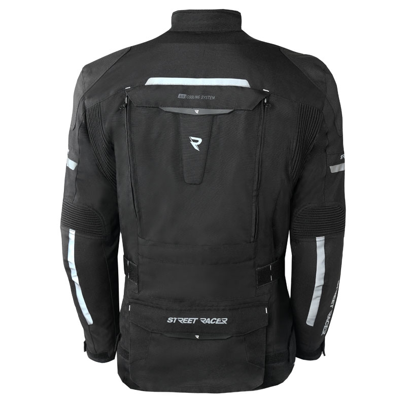 Kurtka motocyklowa Street Racer Rocket czarna