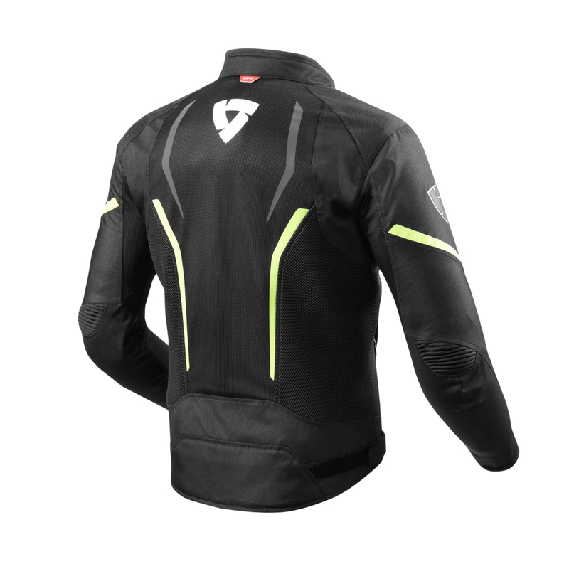 Kurtka motocyklowa Revit GT-R Air 2 czarno-fluo żółta wyprzedaż