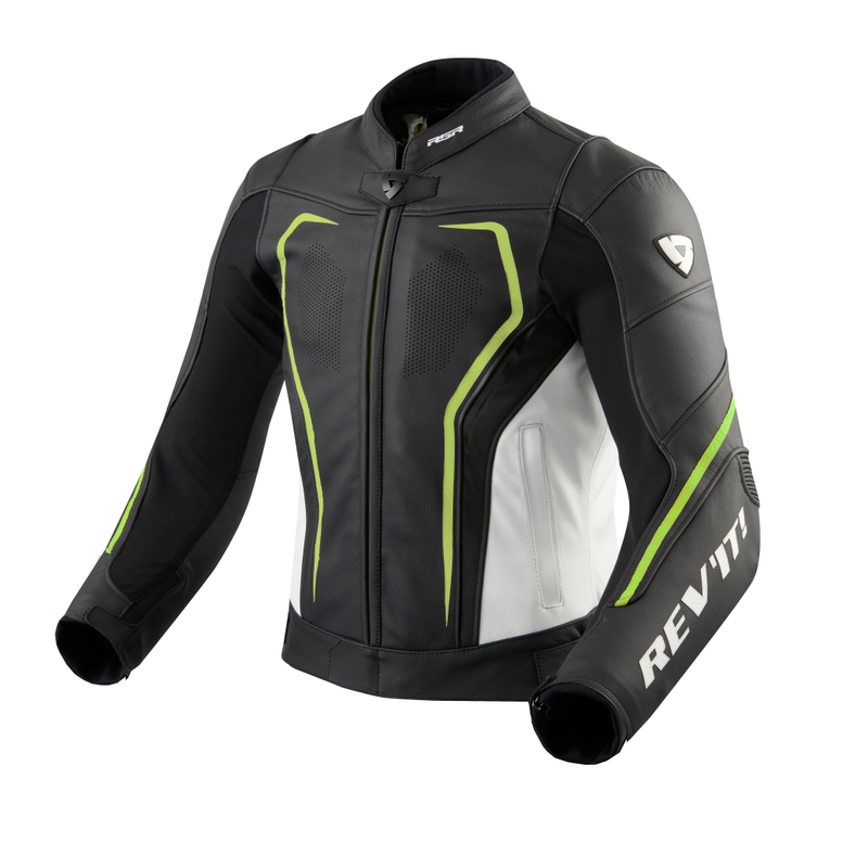 Kurtka motocyklowa Revit Vertex GT czarno-fluo żółta wyprzedaż