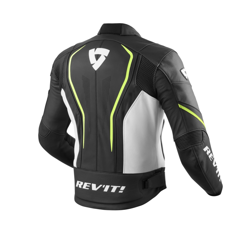 Kurtka motocyklowa Revit Vertex GT czarno-fluo żółta wyprzedaż
