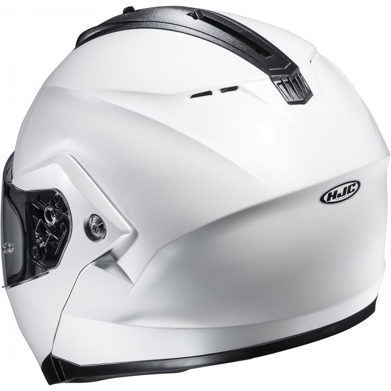 Kask motocyklowy składany Kask HJC C91N Solidny, perłowo-biały