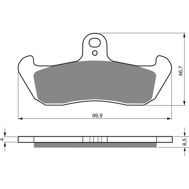 Brake pads GOLDFREN AD  STREET