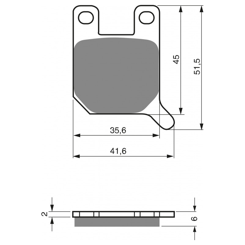 Brake pads GOLDFREN AD