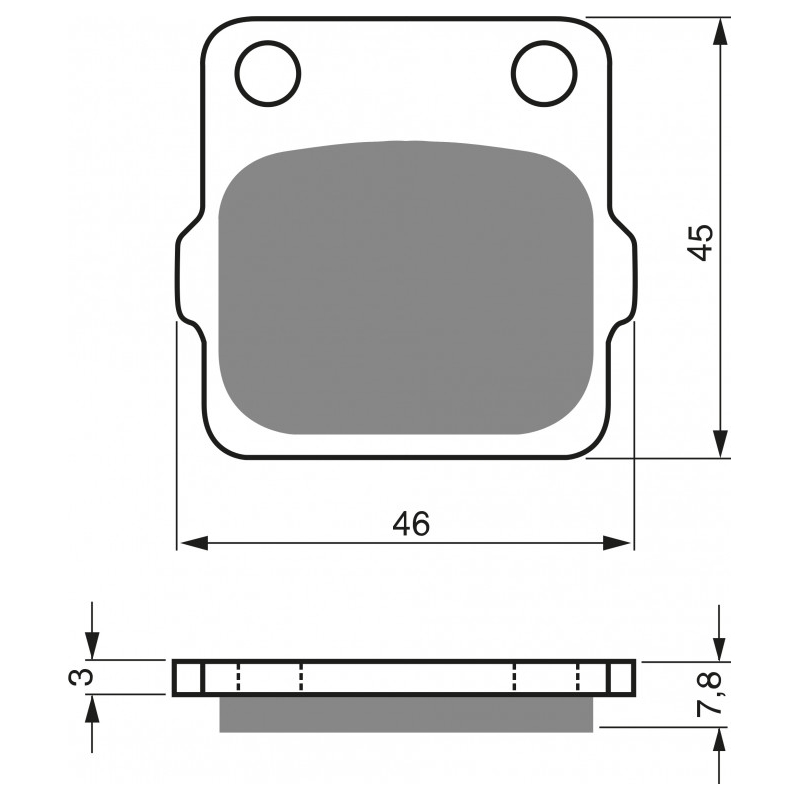 Brake pads GOLDFREN K5 wyprzedaż