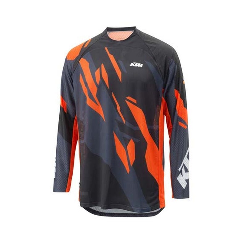 Motokrosový dres KTM Gravity-FX Air šedo-černo-oranžový