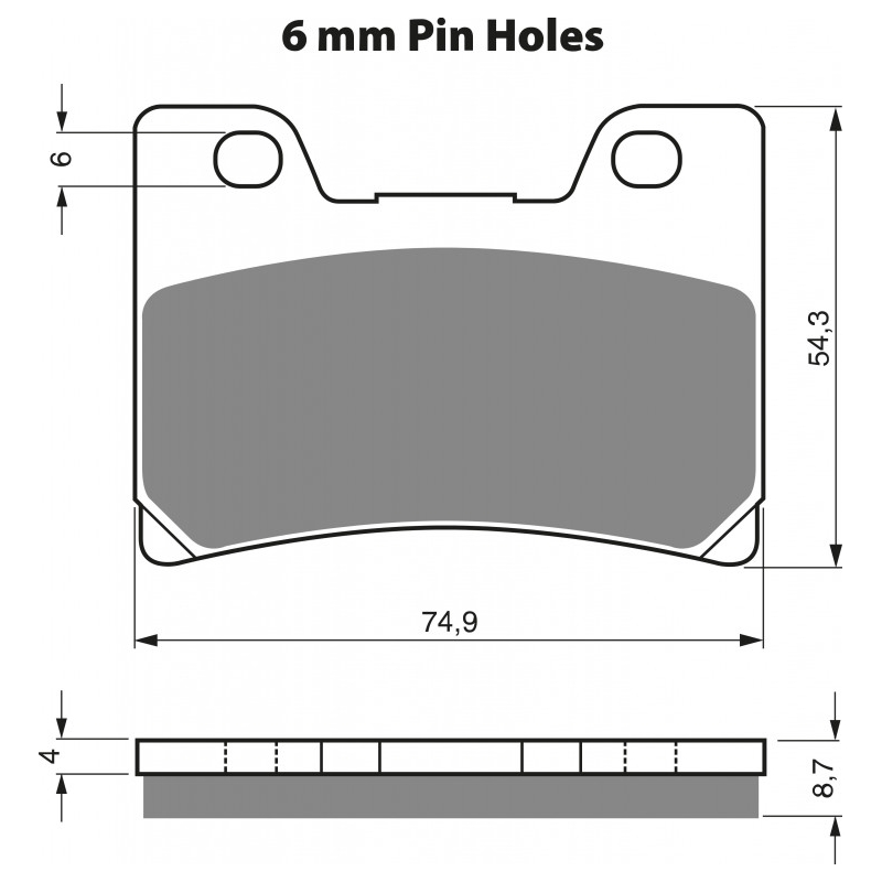 Brake pads GOLDFREN S3