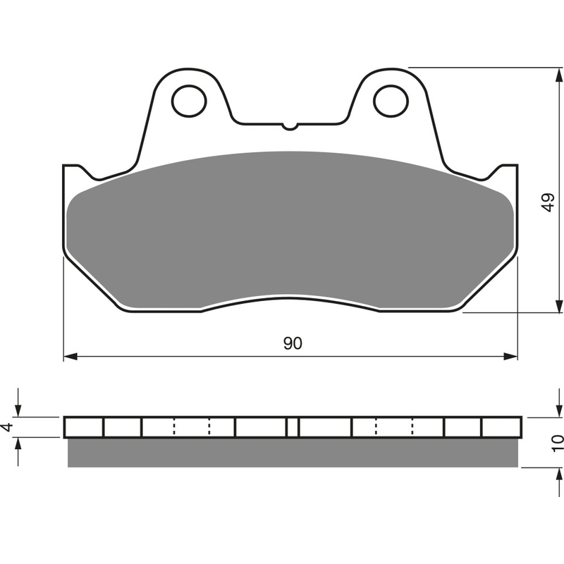 Brake pads GOLDFREN AD  STREET