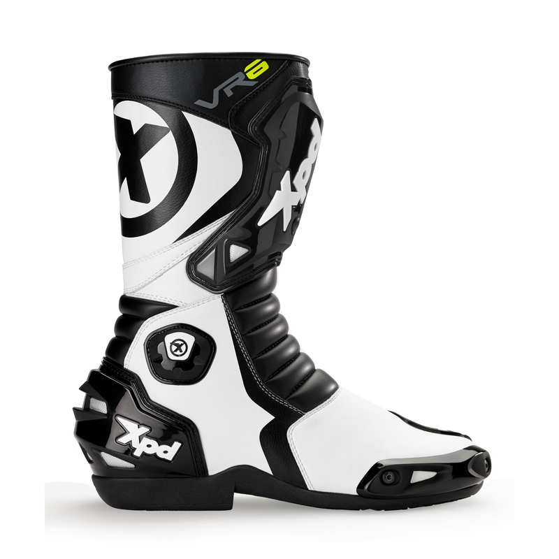 Buty motocyklowe XPD VR6 czarno-białe