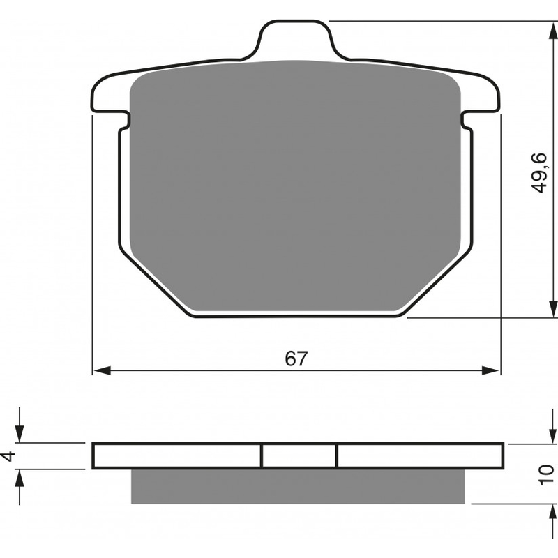 Brake pads GOLDFREN AD