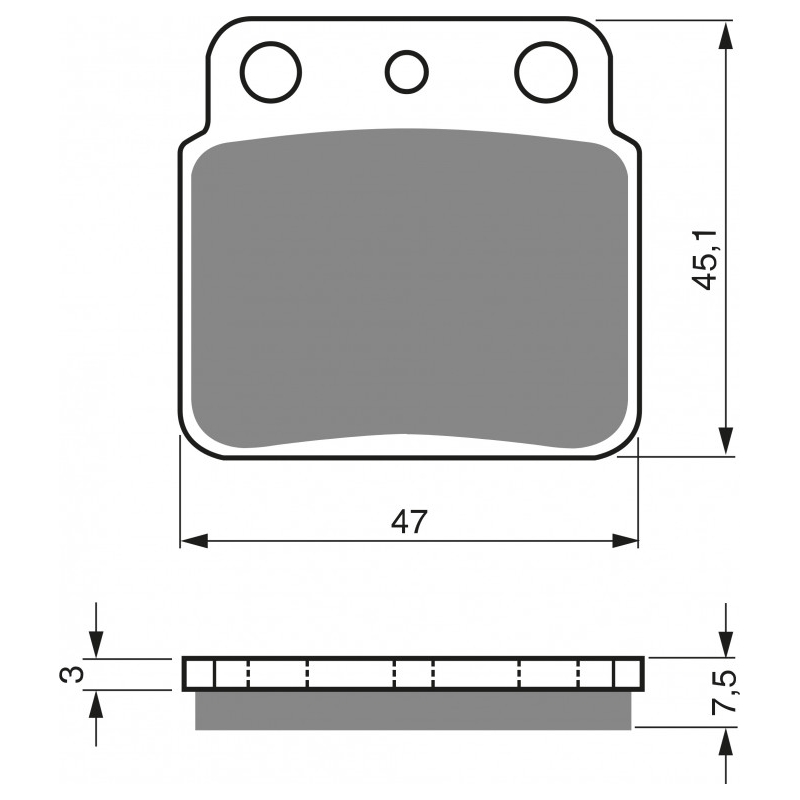 Brake pads GOLDFREN AD