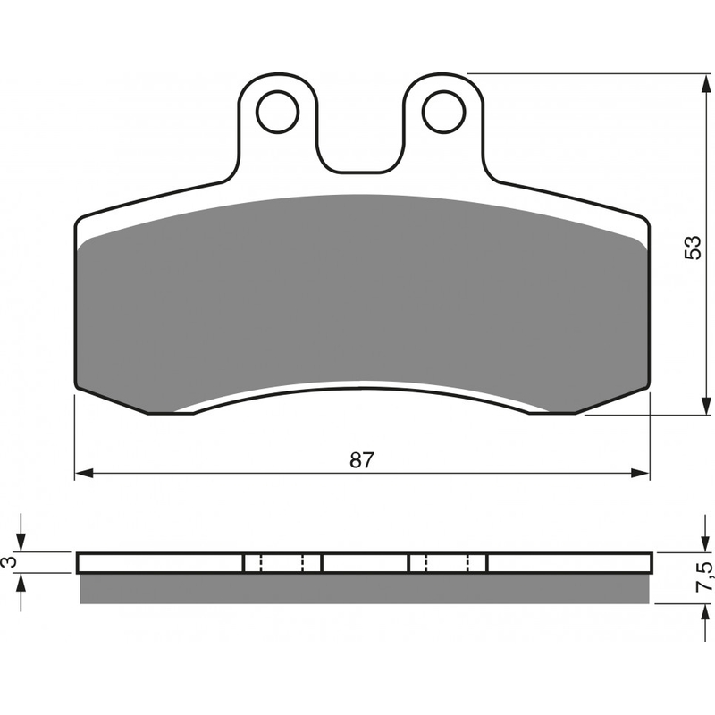 Brake pads GOLDFREN AD  OFF-ROAD FRONT