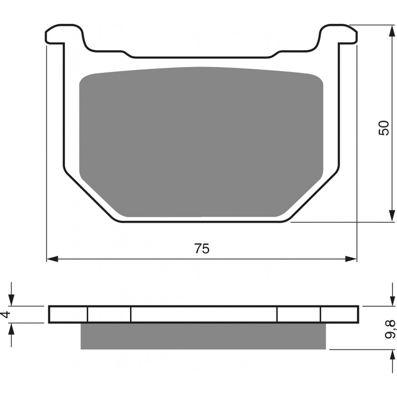 Brake pads GOLDFREN AD  OFF-ROAD FRONT
