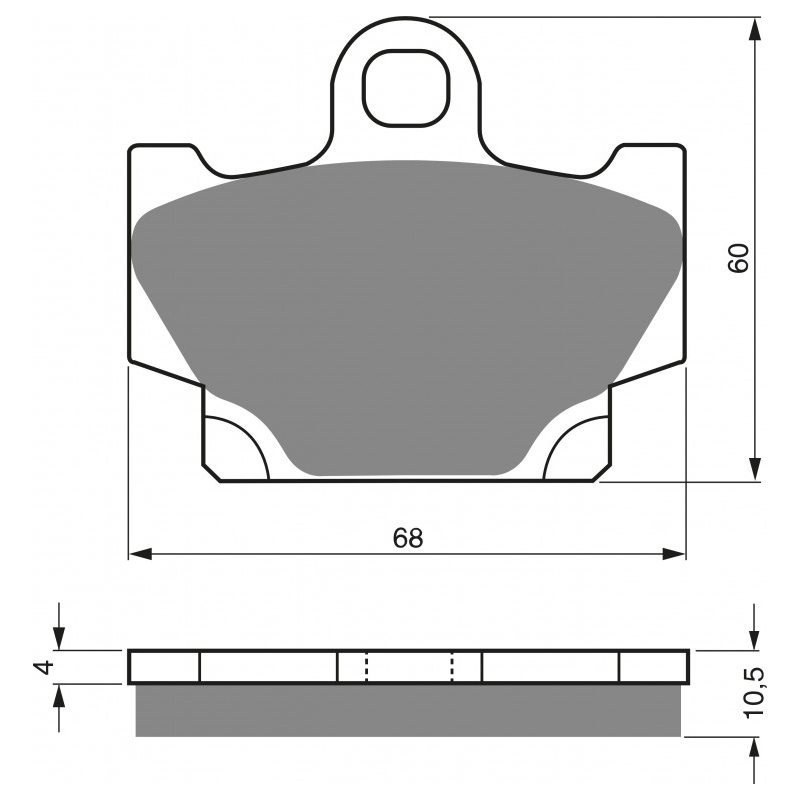 Brake pads GOLDFREN S3 wyprzedaż