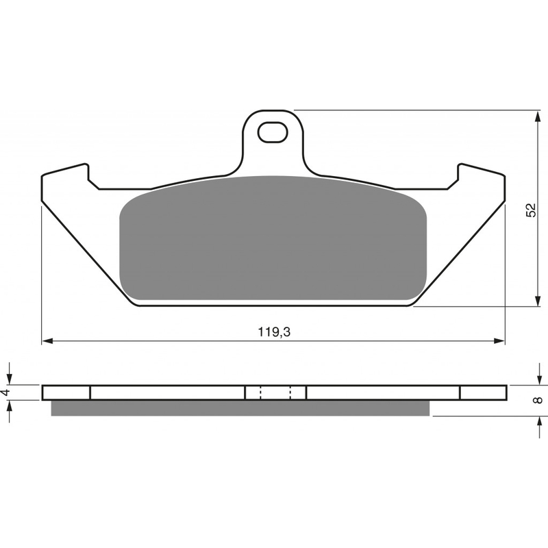 Brake pads GOLDFREN S3