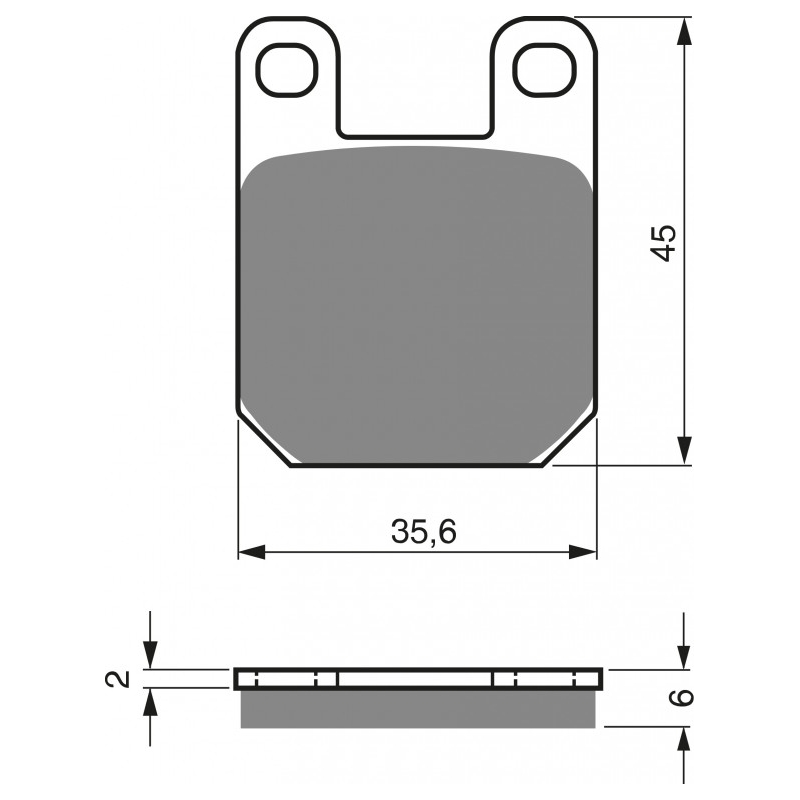 Brake pads GOLDFREN S3