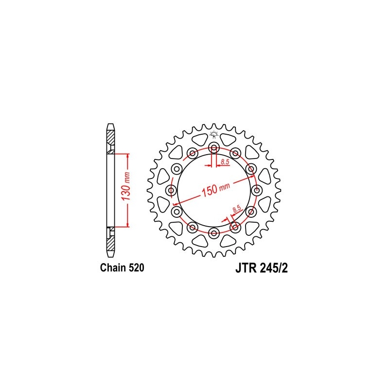 Rear sprocket JT 41T, 520 wyprzedaż