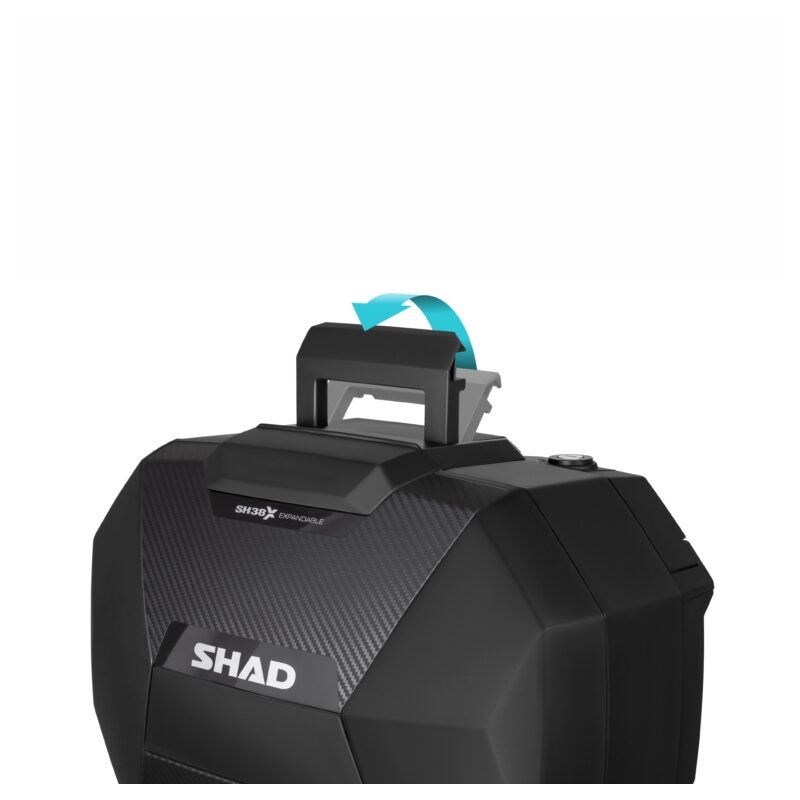 Side cases SHAD SH38X (expandable concept) carbon