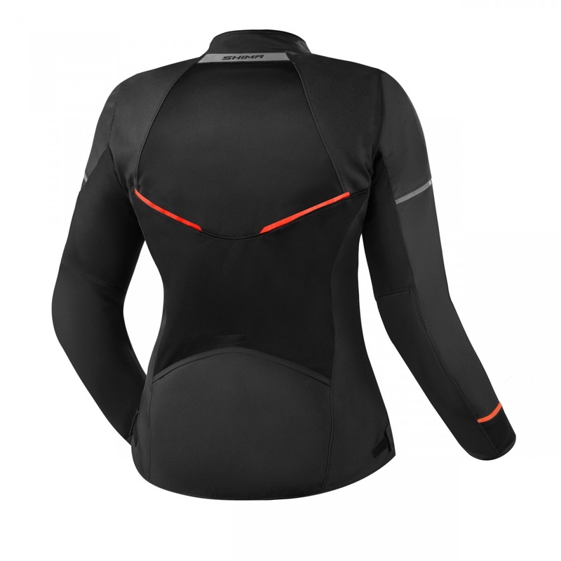 Damska kurtka motocyklowa Shima X-MESH 2.0 czarno-czerwona