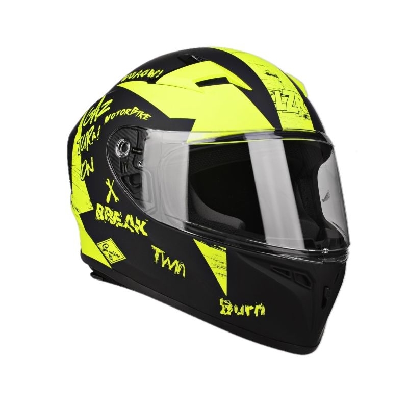 Dziecięcy integralny kask motocyklowy Lazer FH4 Bad Boy wyprzedaż