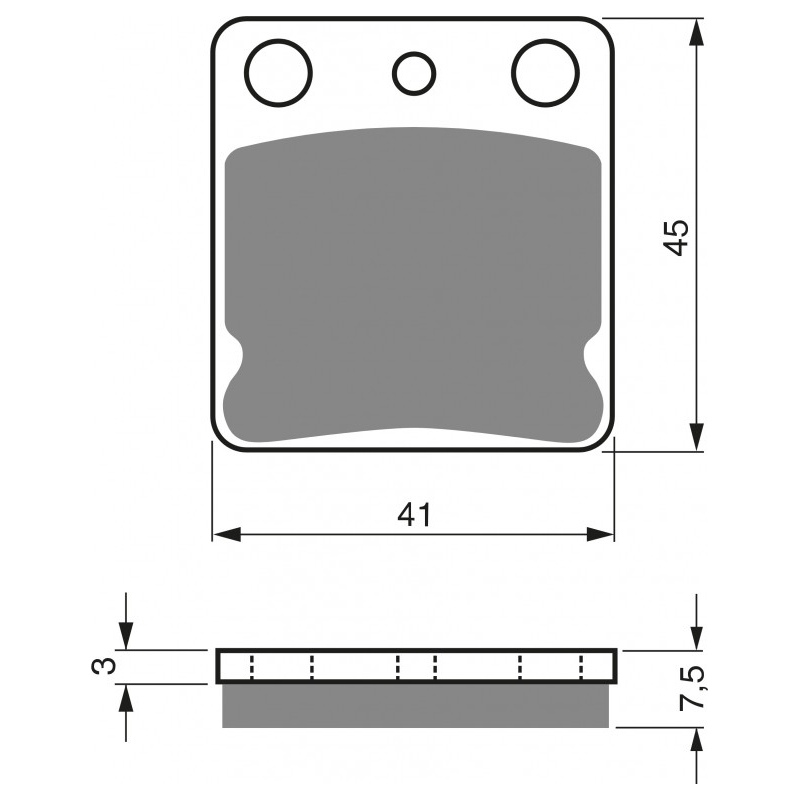 Brake pads GOLDFREN AD