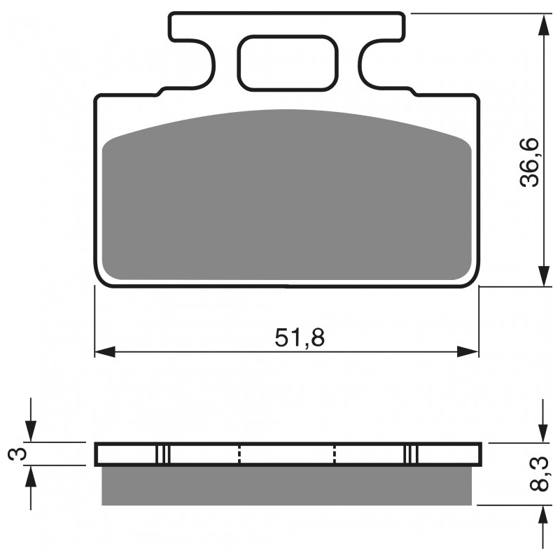 Brake pads GOLDFREN AD