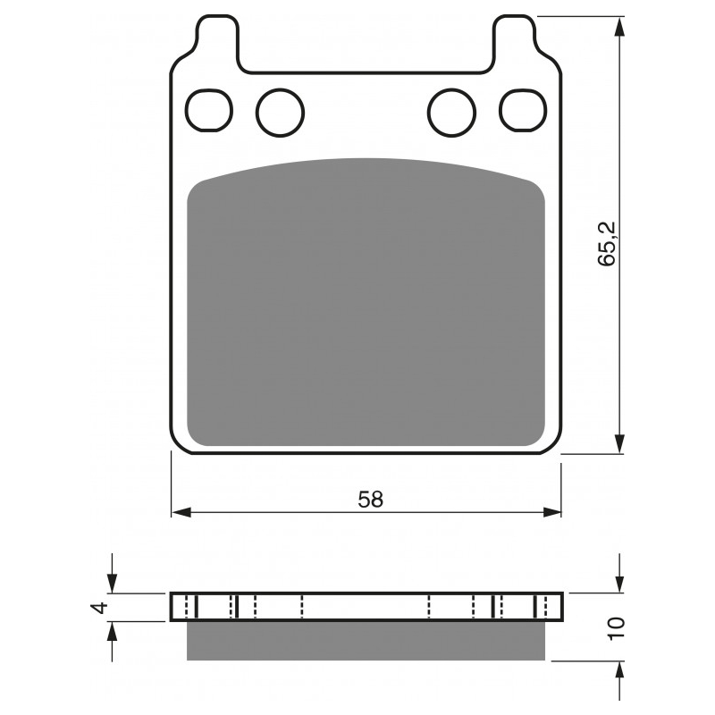Brake pads GOLDFREN S3