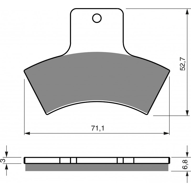 Brake pads GOLDFREN K5