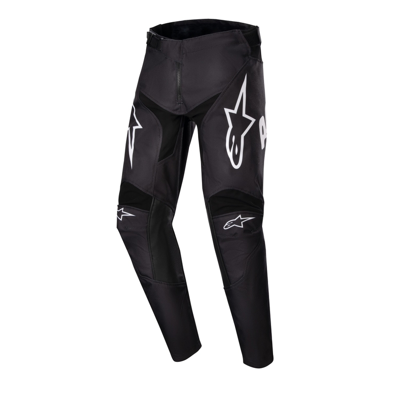 Dziecięce spodnie motocrossowe Alpinestars Racer Hana 2024 czarno-białe
