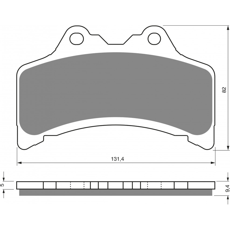 Brake pads GOLDFREN S3