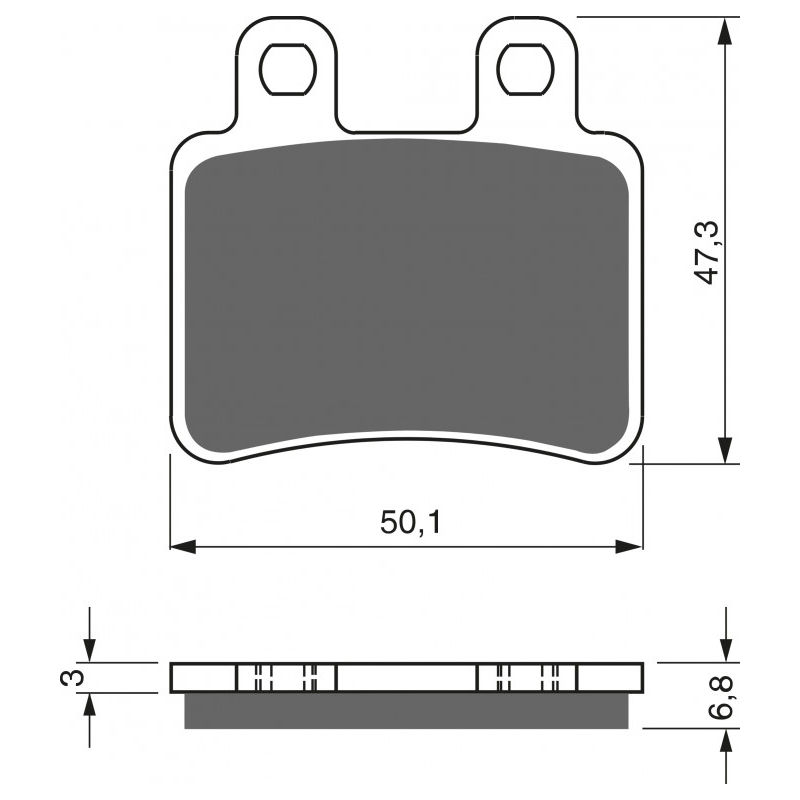 Brake pads GOLDFREN S3